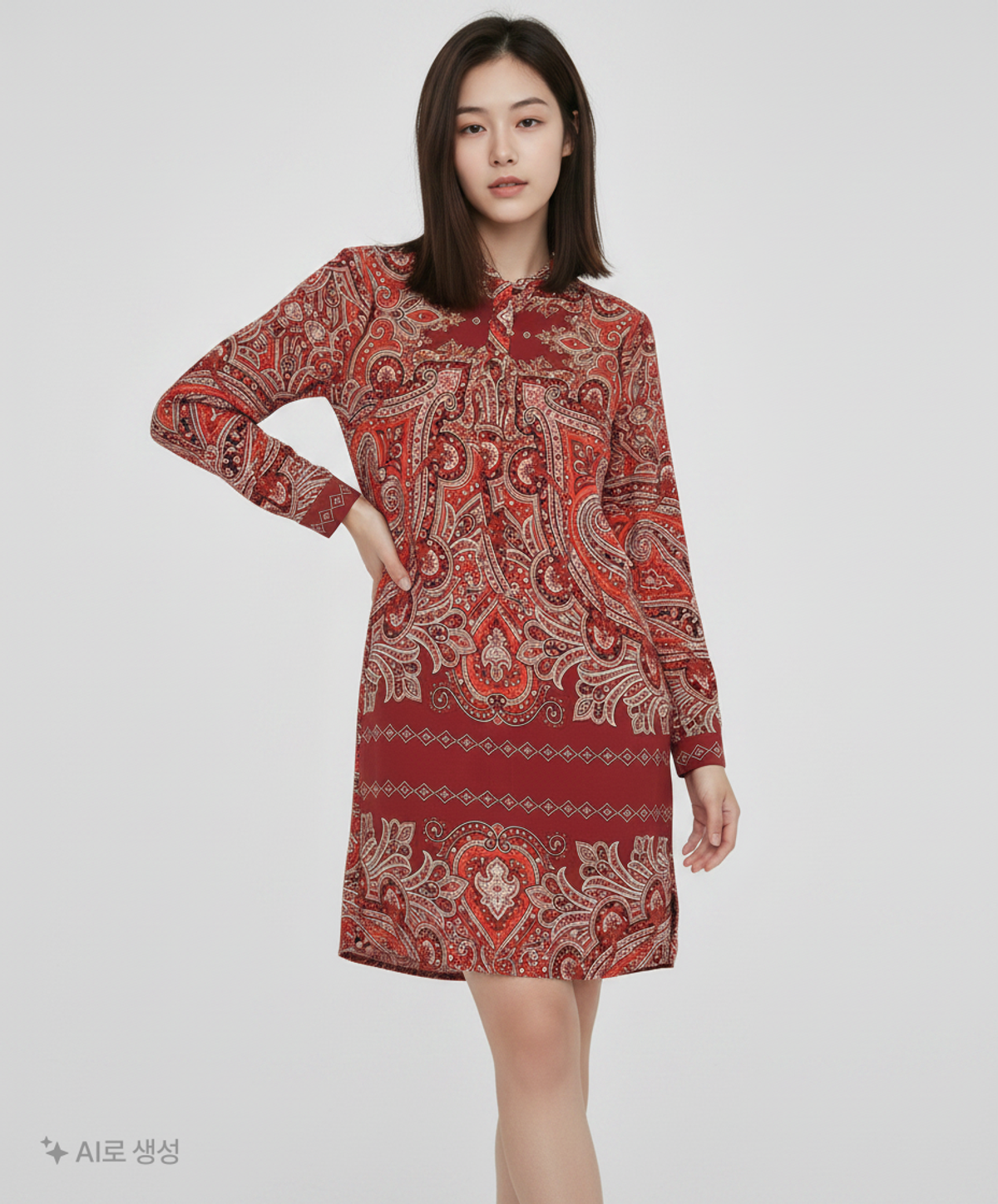 마시모두띠(Massimo dutti) 미디 원피스 40