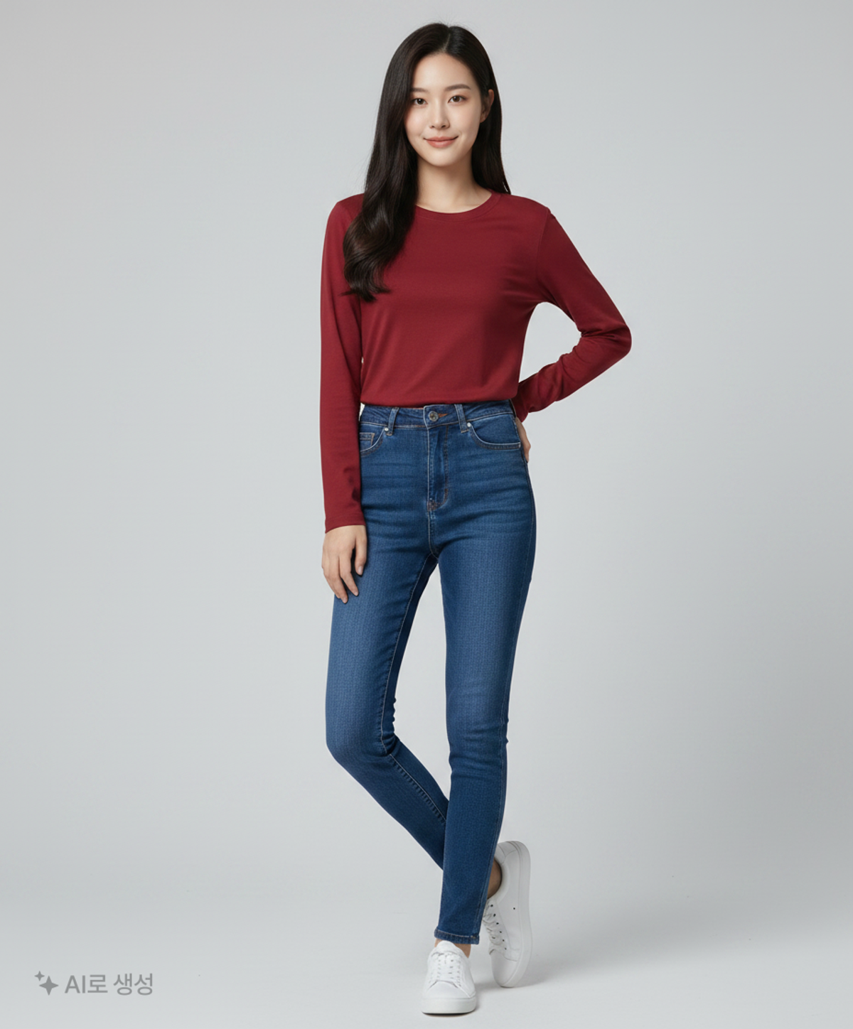 유니클로(UNIQLO) 긴소매 티셔츠 S