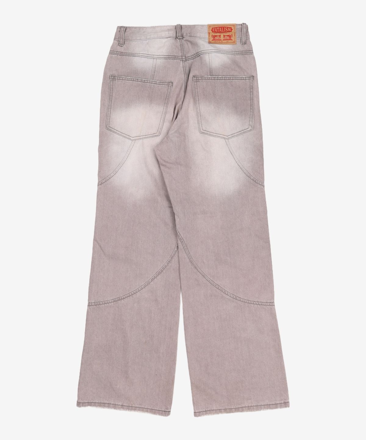 페이탈리즘(FATALISM) #0345 Gray Wave Wide Flare fit 44