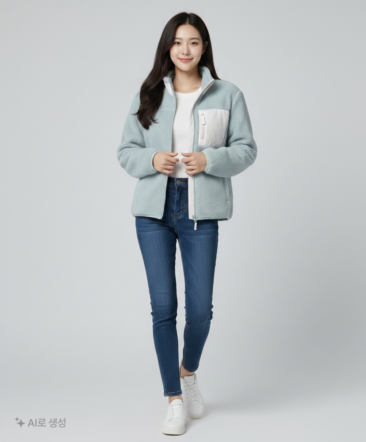 머렐(MERRELL) 여성 우븐패치 부클자켓 MLW2B4JK1604_MI 90
