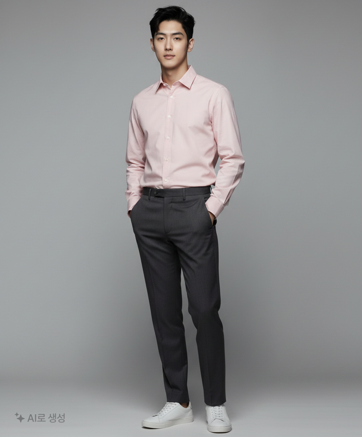 사운즈라이프(SOUNDSLIFE) Daily Cotton Shirt Pink M