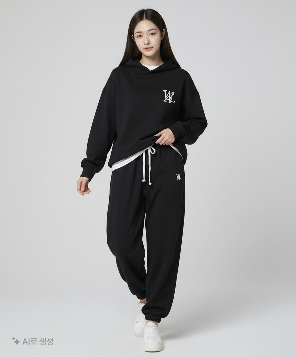 우알롱(WOOALONG) 조거 팬츠 L