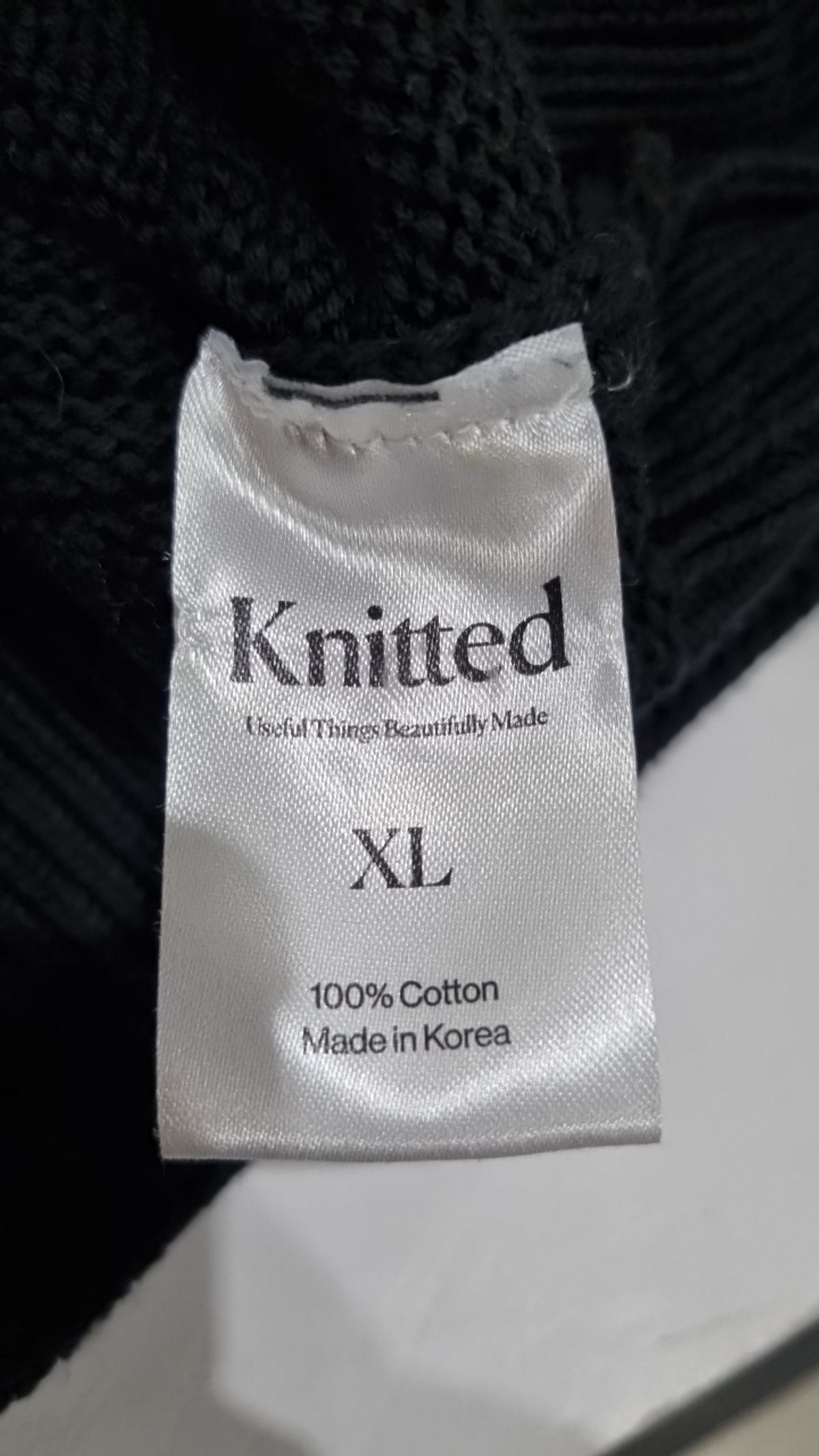 니티드(KNITTED) 니트/스웨터 XL