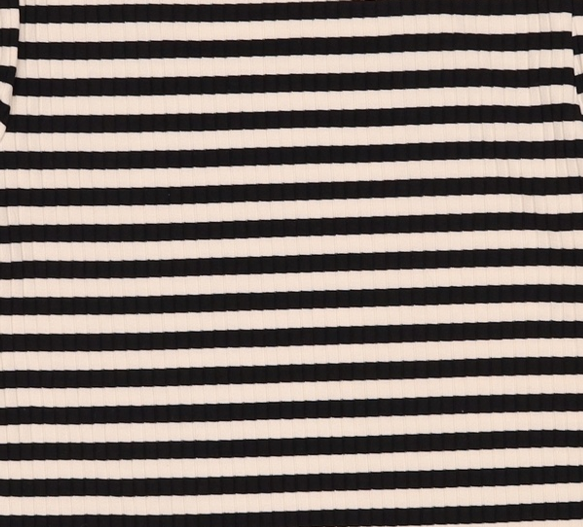 비뮤즈맨션(BEMUSE MANSION) Square neck ribbed puff top - Black FREE
