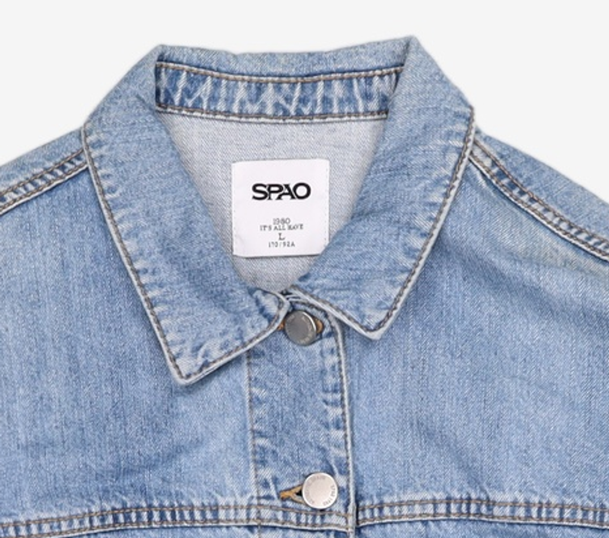 스파오(SPAO) 데님/트러커 재킷 L