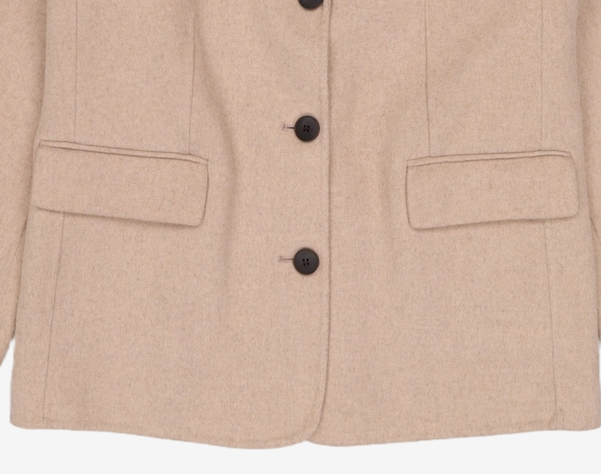 미쏘(MIXXO) 세미오버핏 울자켓 MIWJK9T73B S