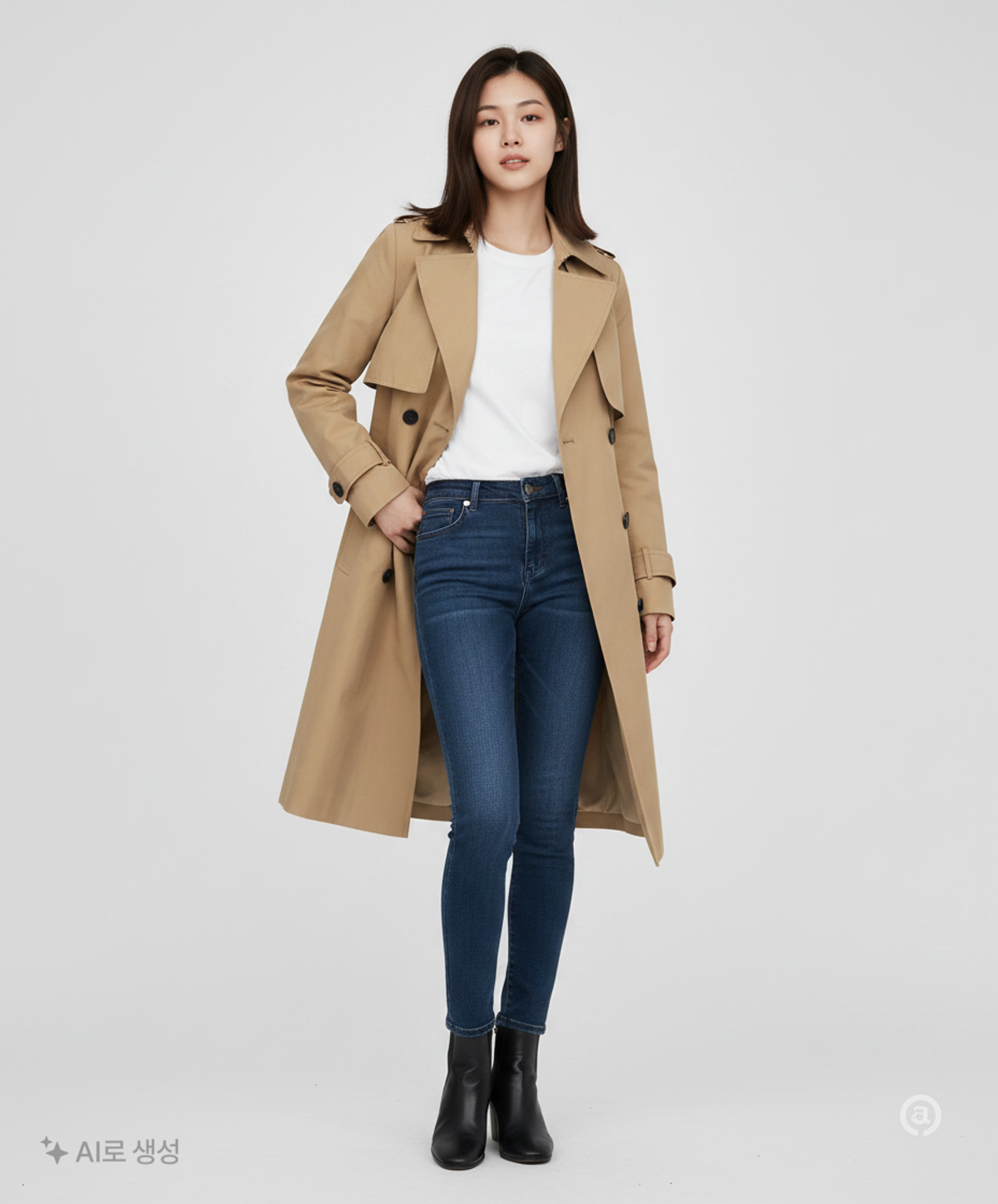 질스튜어트(JILLSTUART) 봄 가을 코트 85 91 160