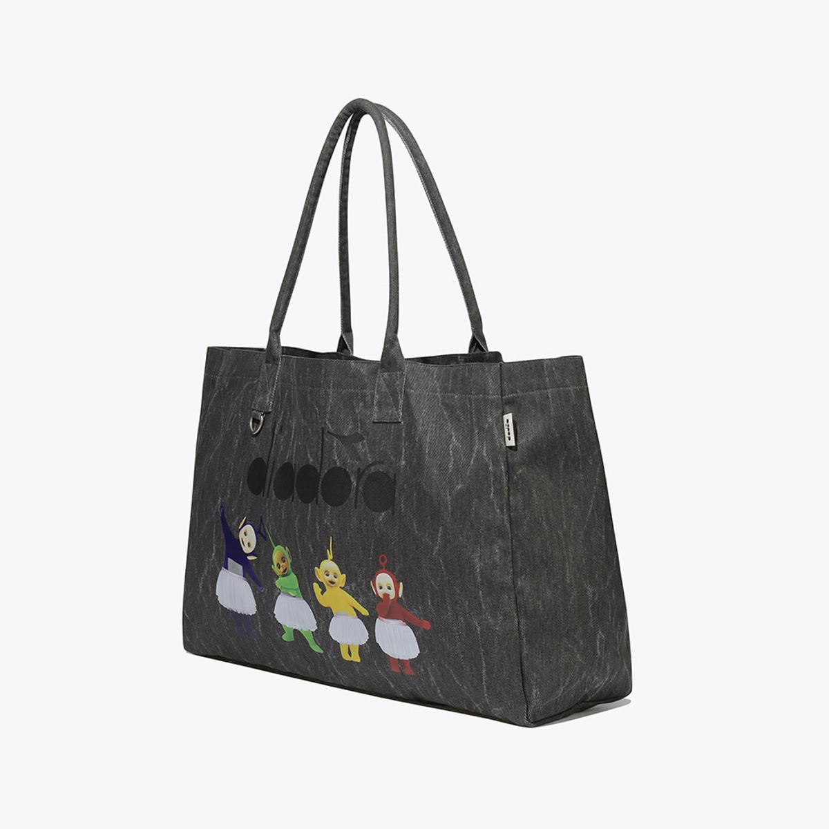 디아도라(diadora) 텔레토비 빅 토트백 CHARCOAL GREY