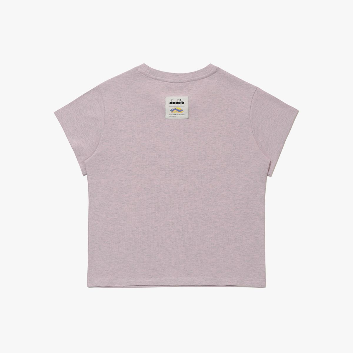 디아도라(diadora) 텔레토비 모달 그래픽 반팔 티셔츠 우먼 LIGHT PINK