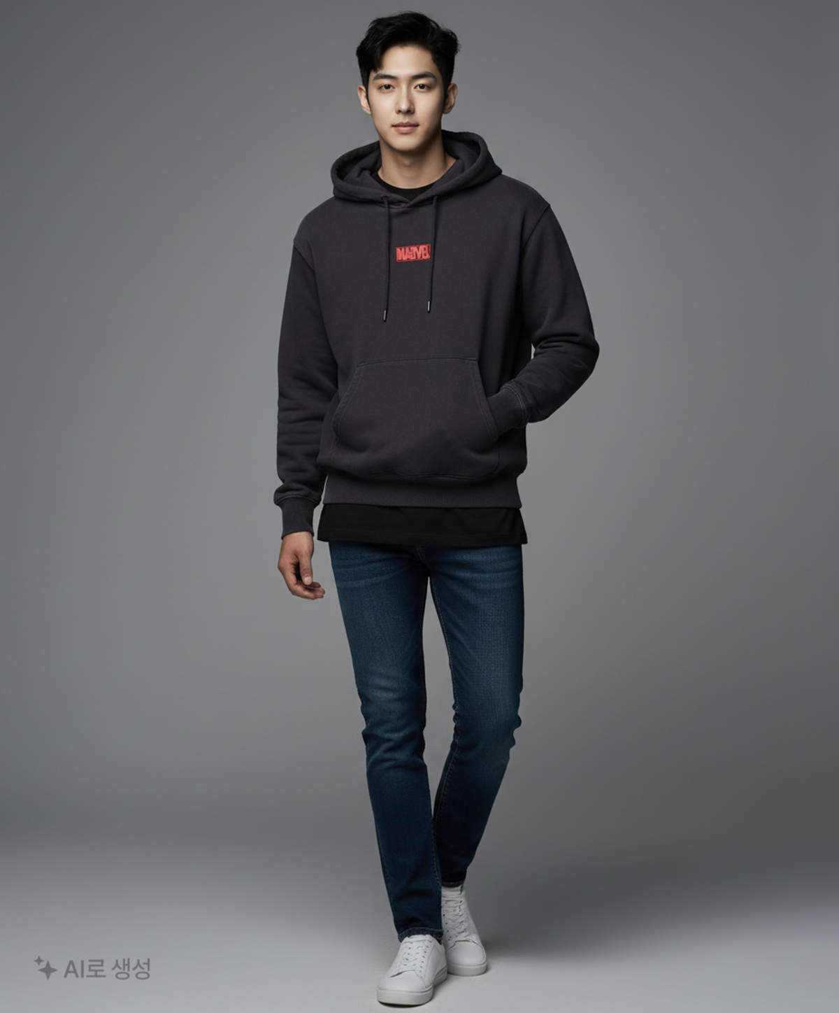 지유(GU) 후드 티셔츠 L