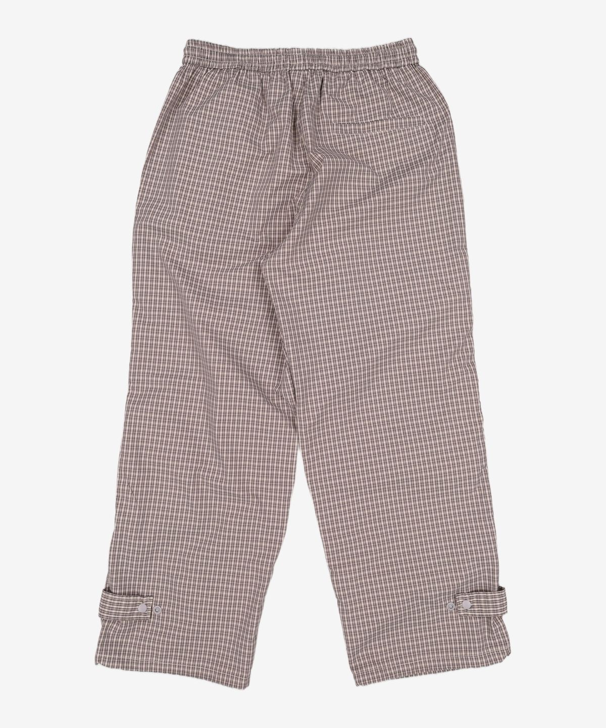 유니버스 가먼트(UNIVERSE GARMENT) 체크 파라슈트 팬츠_BROWN L