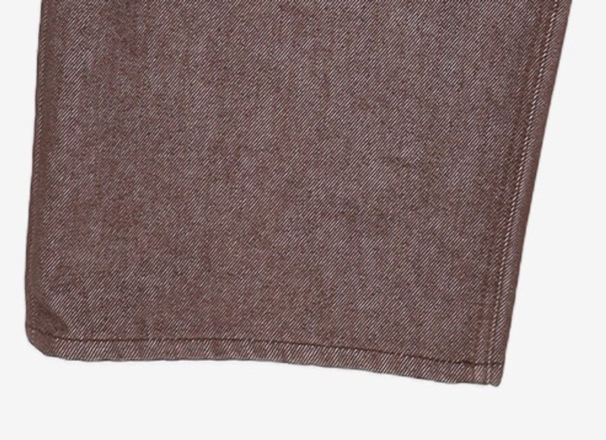 86로드(86ROAD) REAL WIDE ONE TUCK DENIM BROWN / WIDE 32