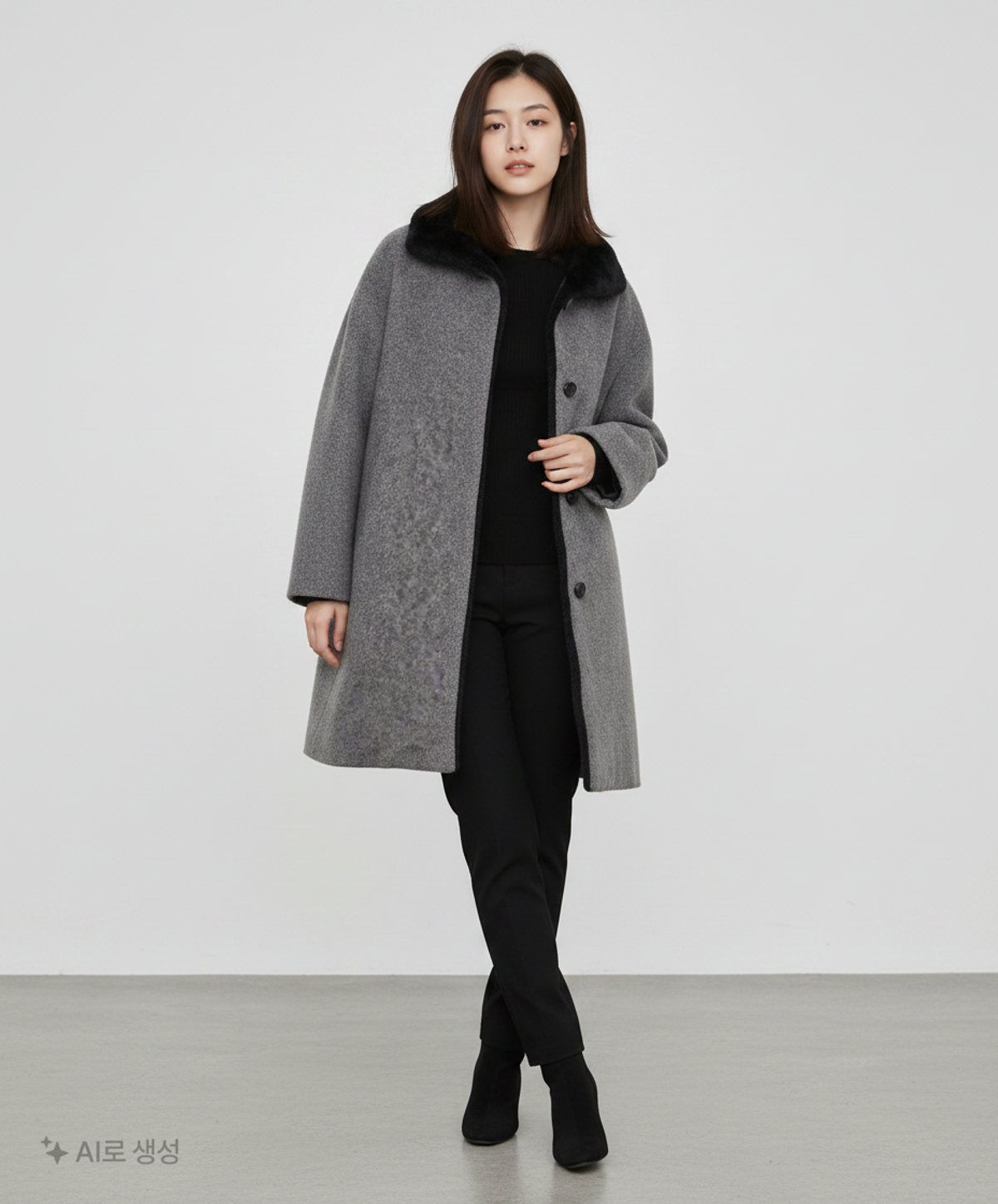 준야 와타나베 x 꼼데가르송(Junya Watanabe x CDG) 겨울 기타 코트 M