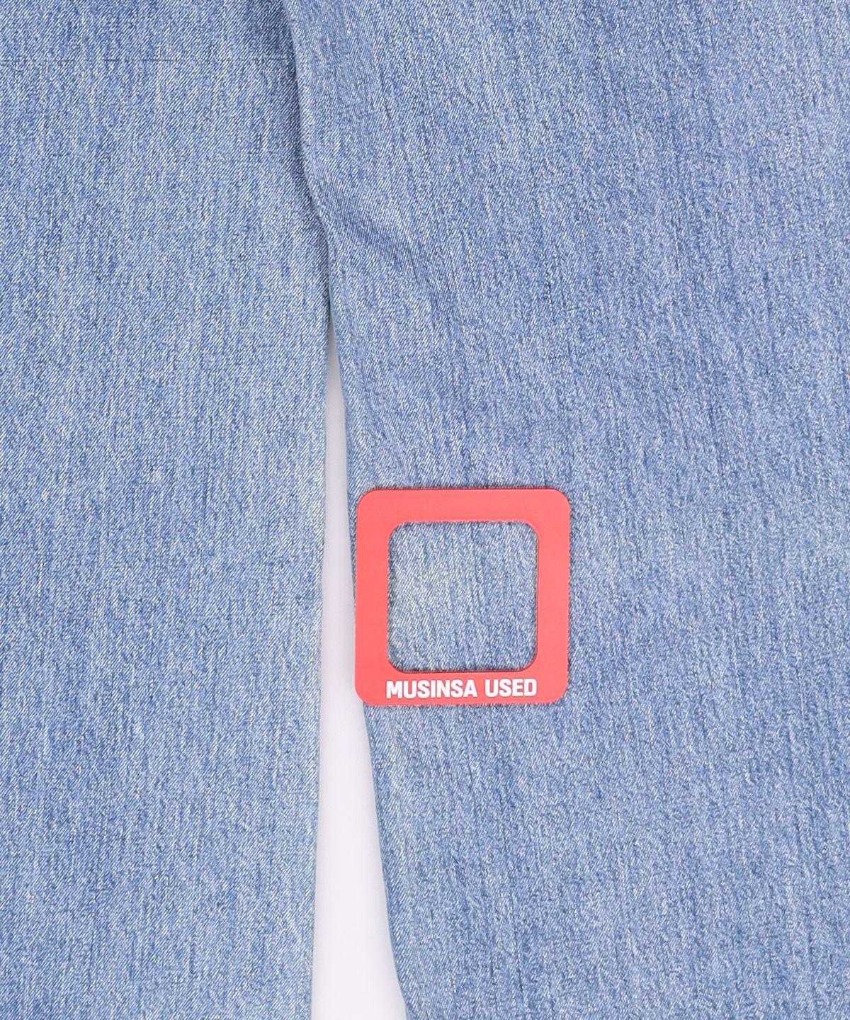 유스(YOUTH) Wide Flared Denim Pants - Medium Blue