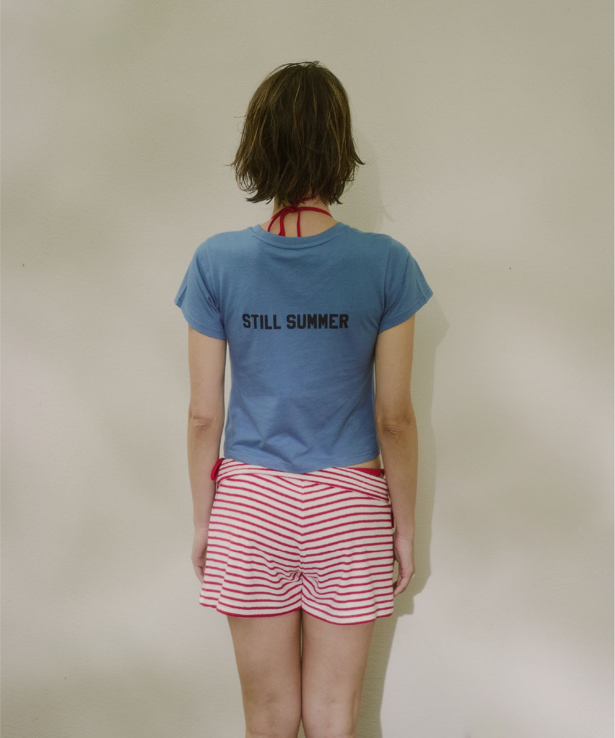 큐피도(KUPIDO) Still Summer Tee _ Vintage Blue