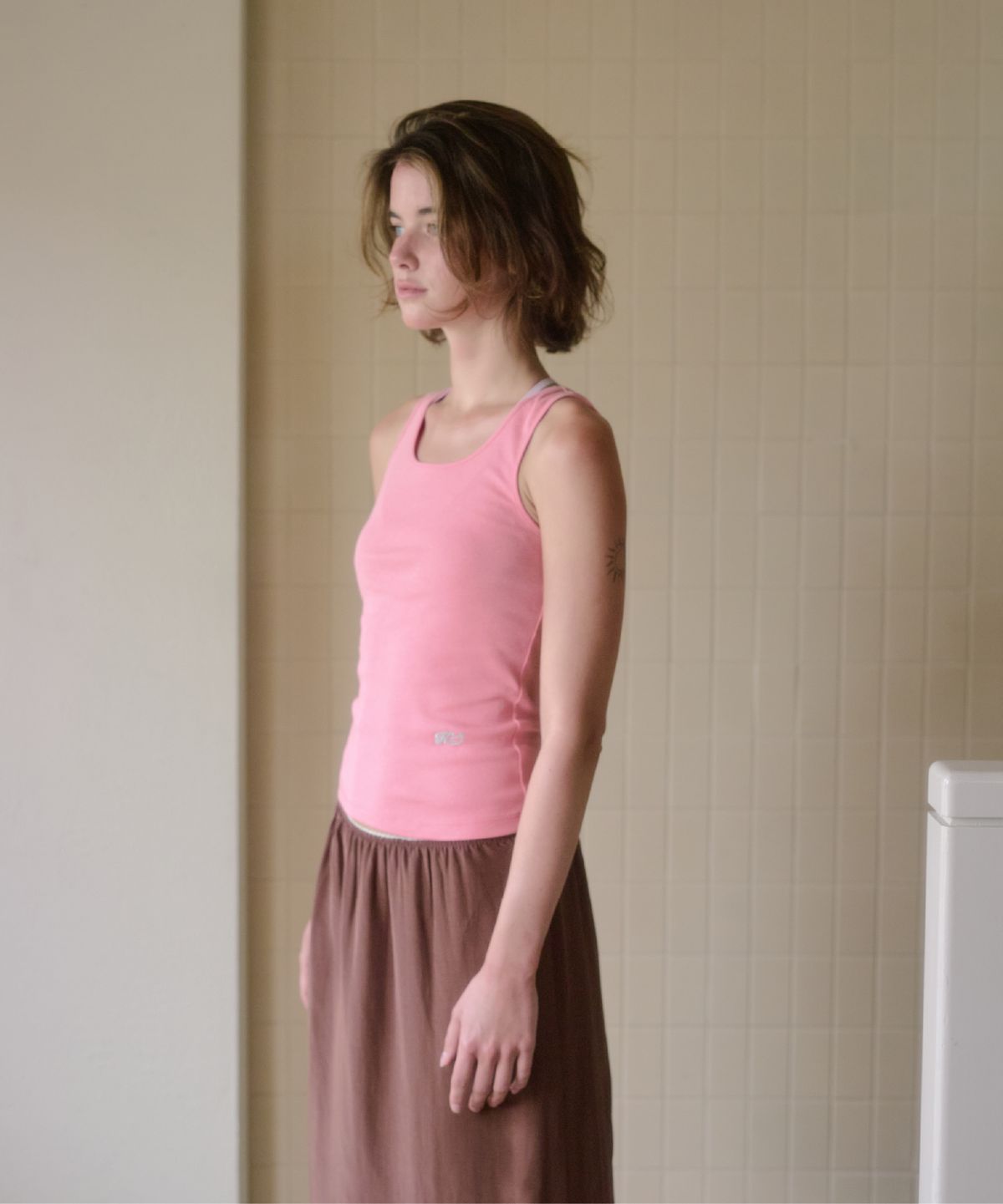 큐피도(KUPIDO) Noah sleeveless _ Pink