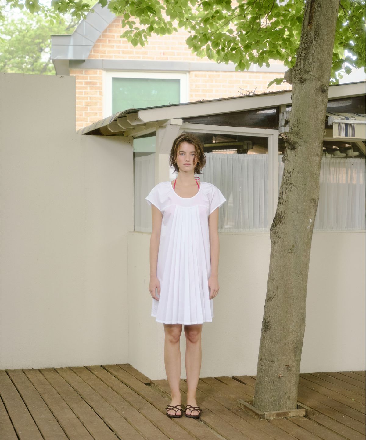 큐피도(KUPIDO) Camille Puff Dress _ White