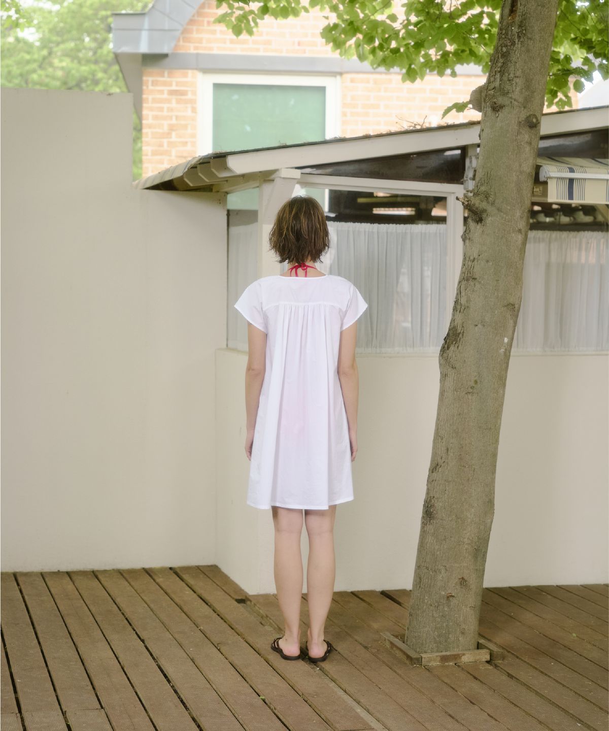 큐피도(KUPIDO) Camille Puff Dress _ White