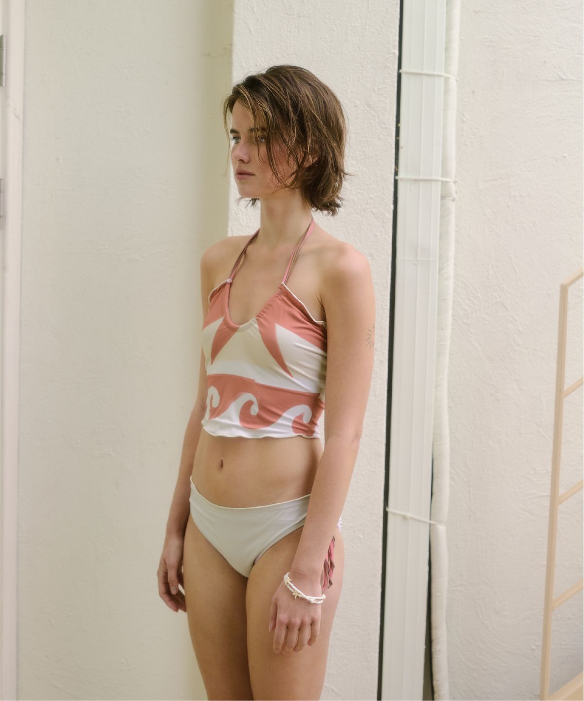 큐피도(KUPIDO) Chloe Tankini set _ sun and wave