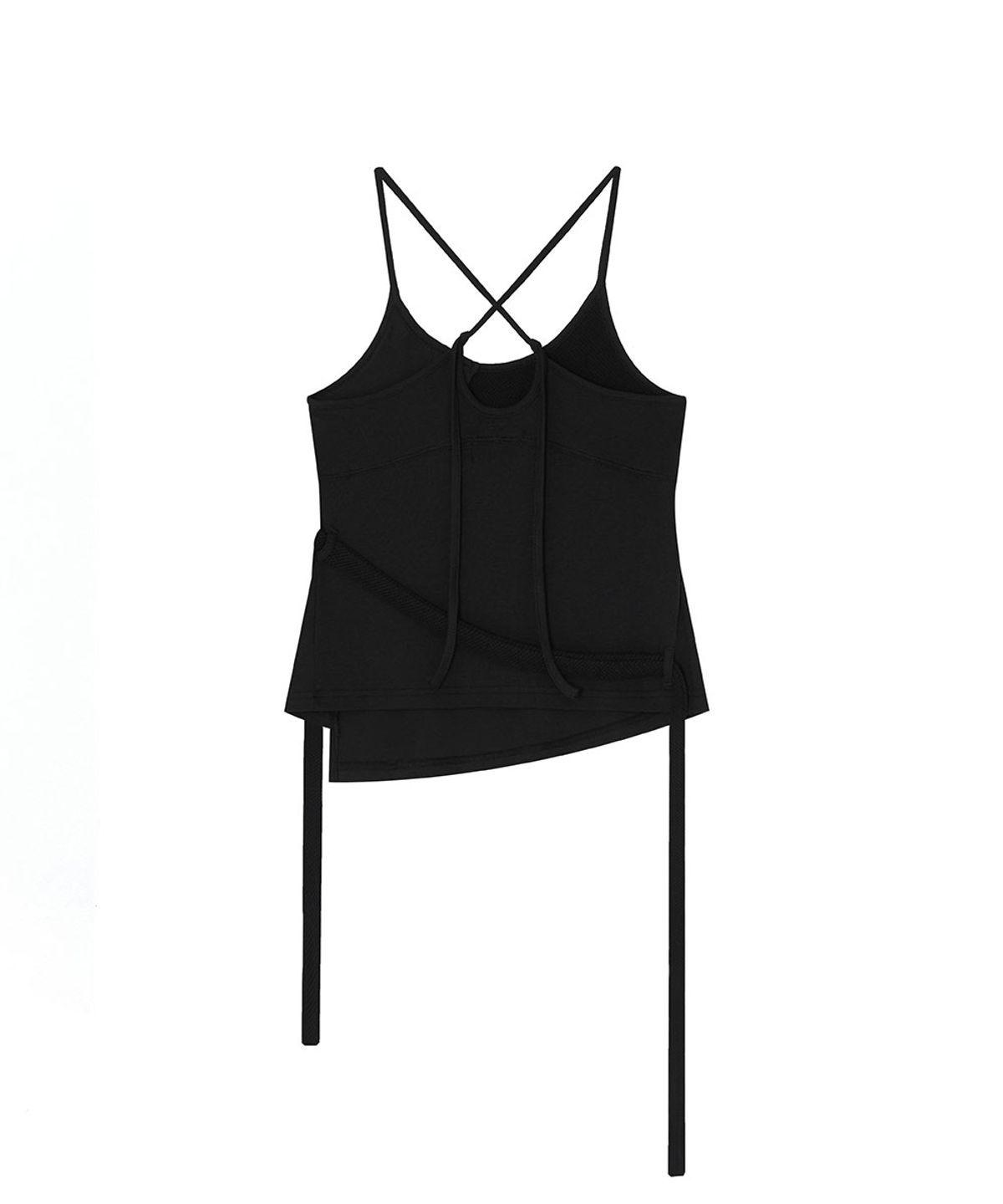 디프런티스(DIFFERENTIS) Button Strap Sleeveless (BK)