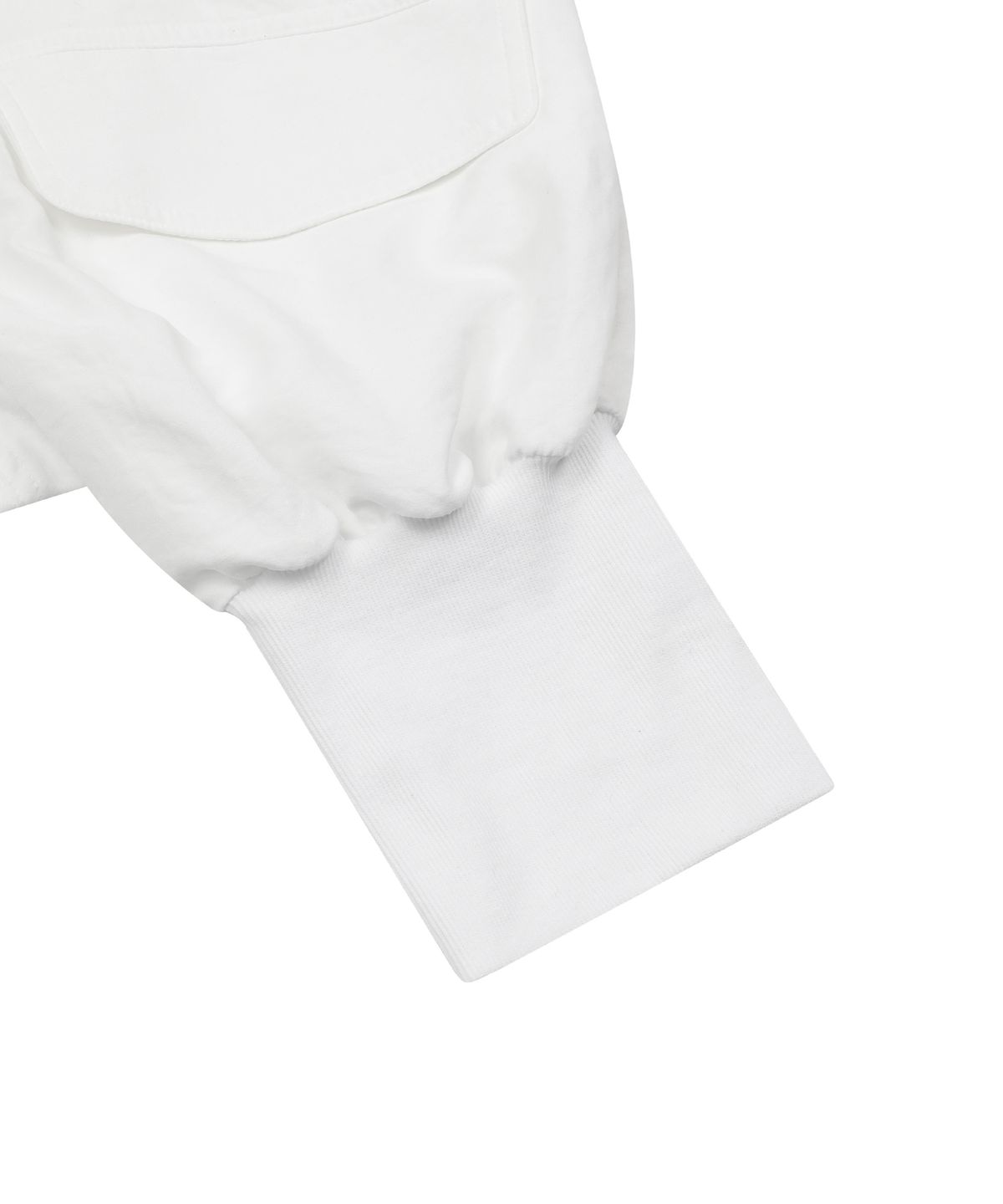 구미코(9UMIKO) SAND WASHED CAPRI SHORT PANTS WHITE
