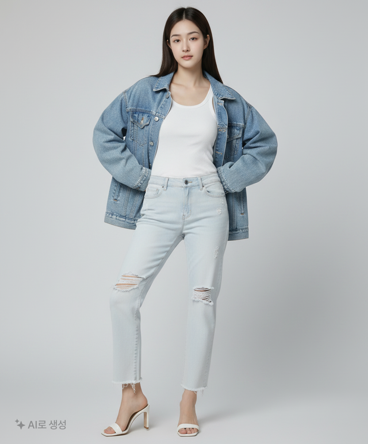 올드네이비(Old Navy) 청/데님 팬츠 4