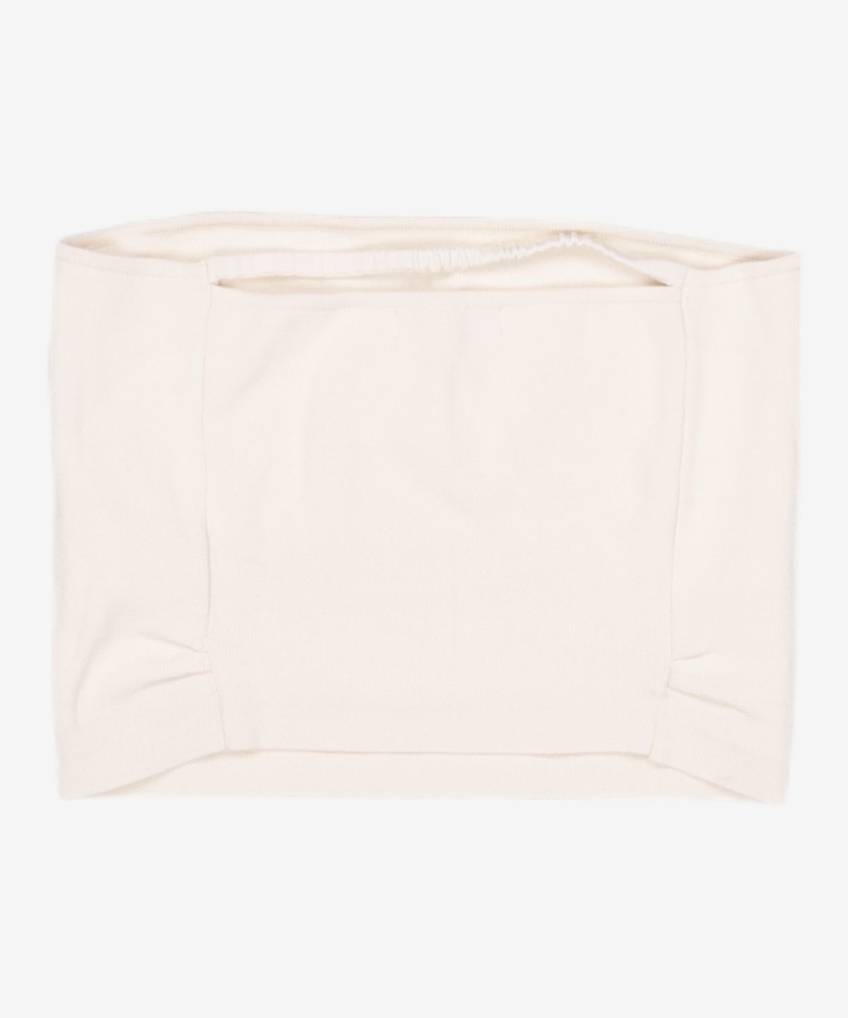 르(LE) back point knit tube top (ivory ) FREE