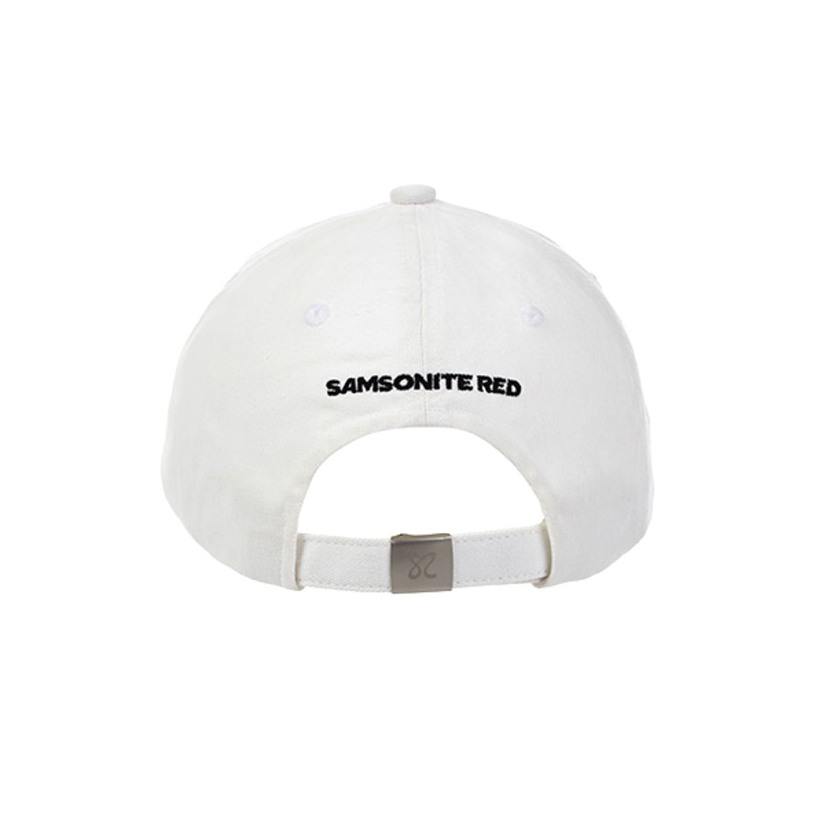 쌤소나이트 레드(SAMSONITE RED) 베이직 로고 볼캡 WHITE UV605001