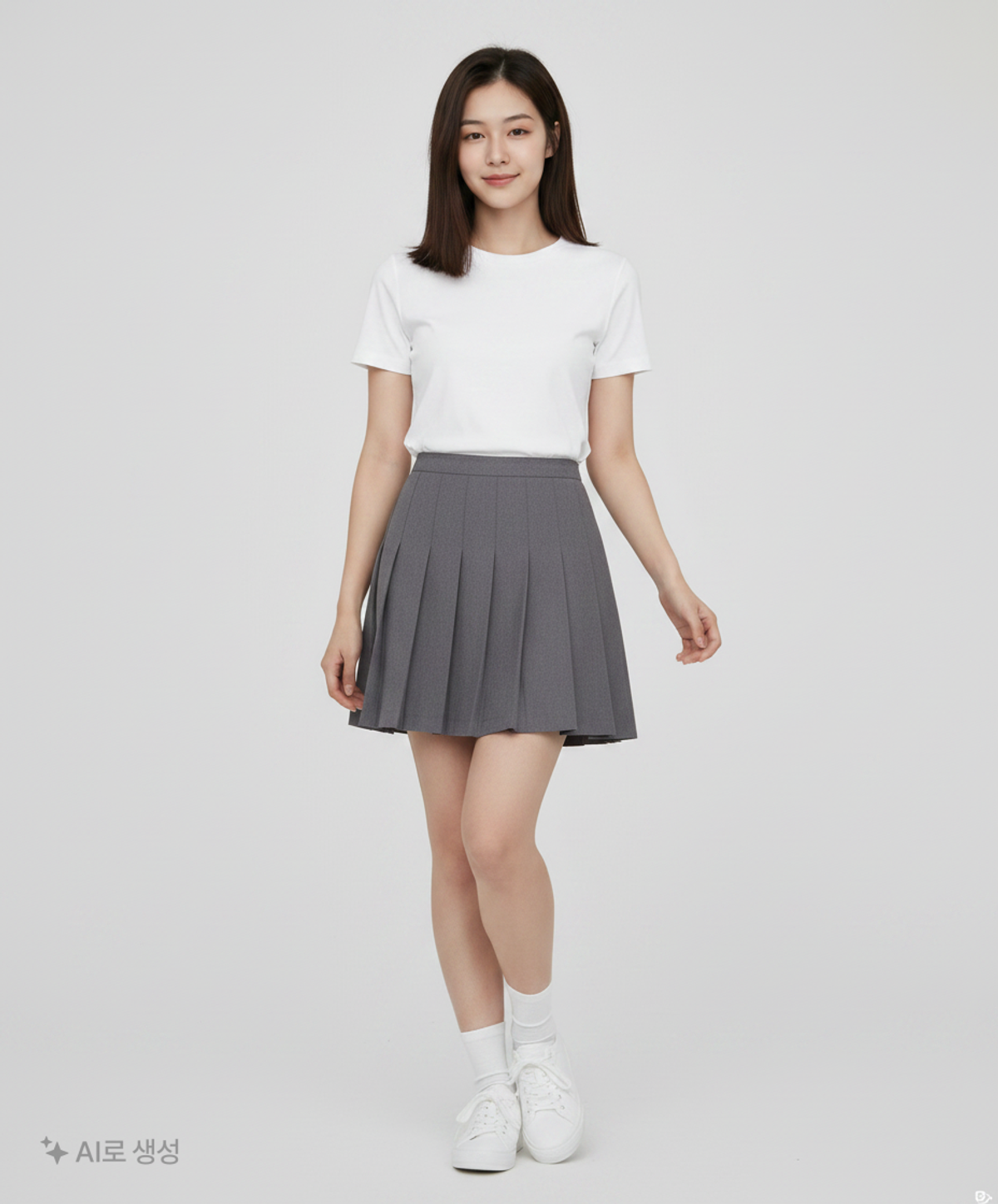 미쏘(MIXXO) 플리츠 미디 스커트 MIWWHCV12B 28