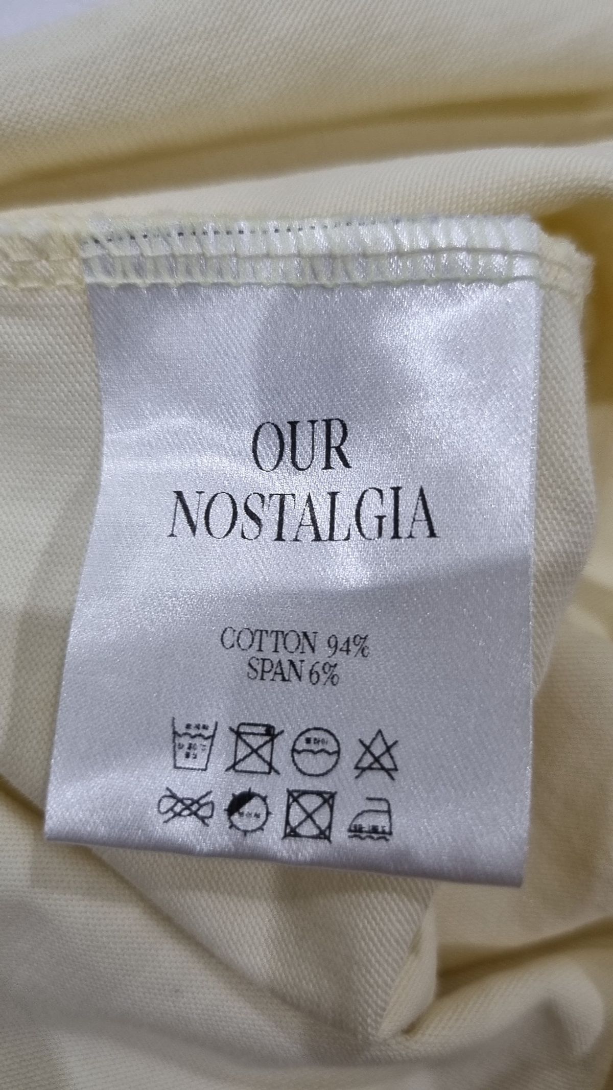 아우어노스텔지아(OURNOSTALGIA) 반소매 티셔츠 FREE