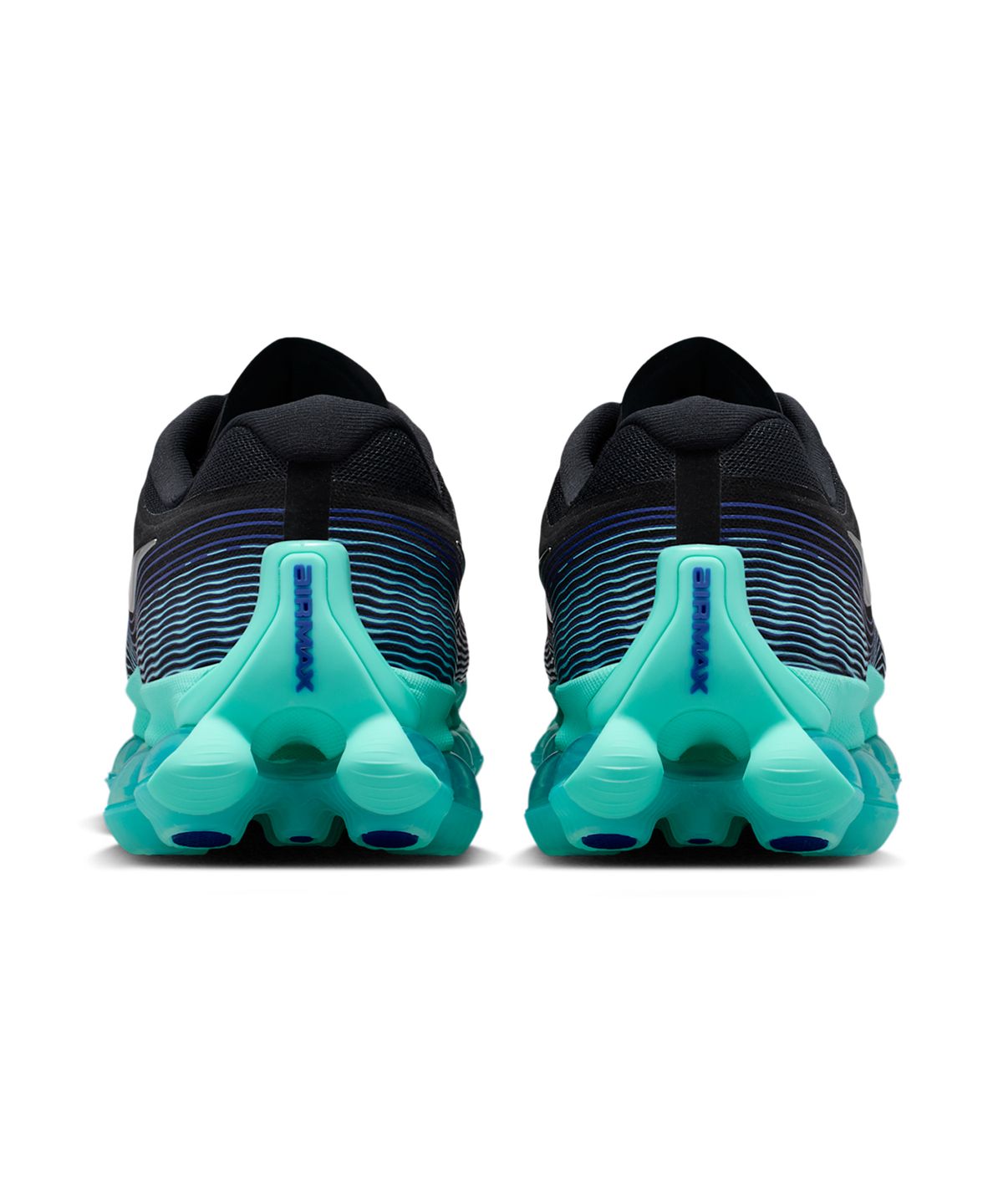 나이키(NIKE) 에어 리퀴드 맥스 M - 블랙:레이디언트 블루:오로라 그린:크롬 / IQ7635-001