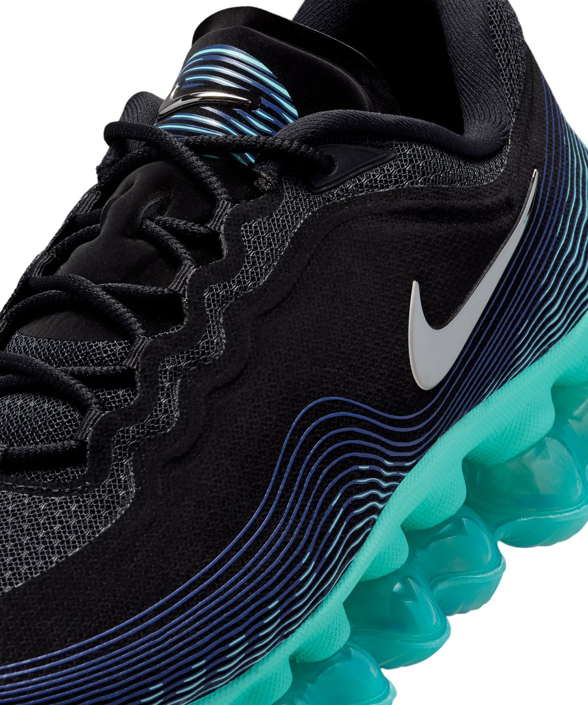 나이키(NIKE) 에어 리퀴드 맥스 M - 블랙:레이디언트 블루:오로라 그린:크롬 / IQ7635-001