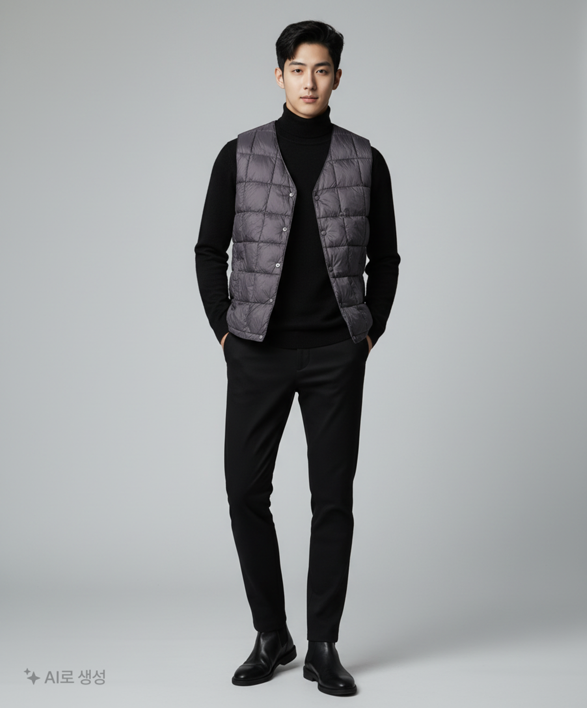 스파오(SPAO) 패딩 베스트 L