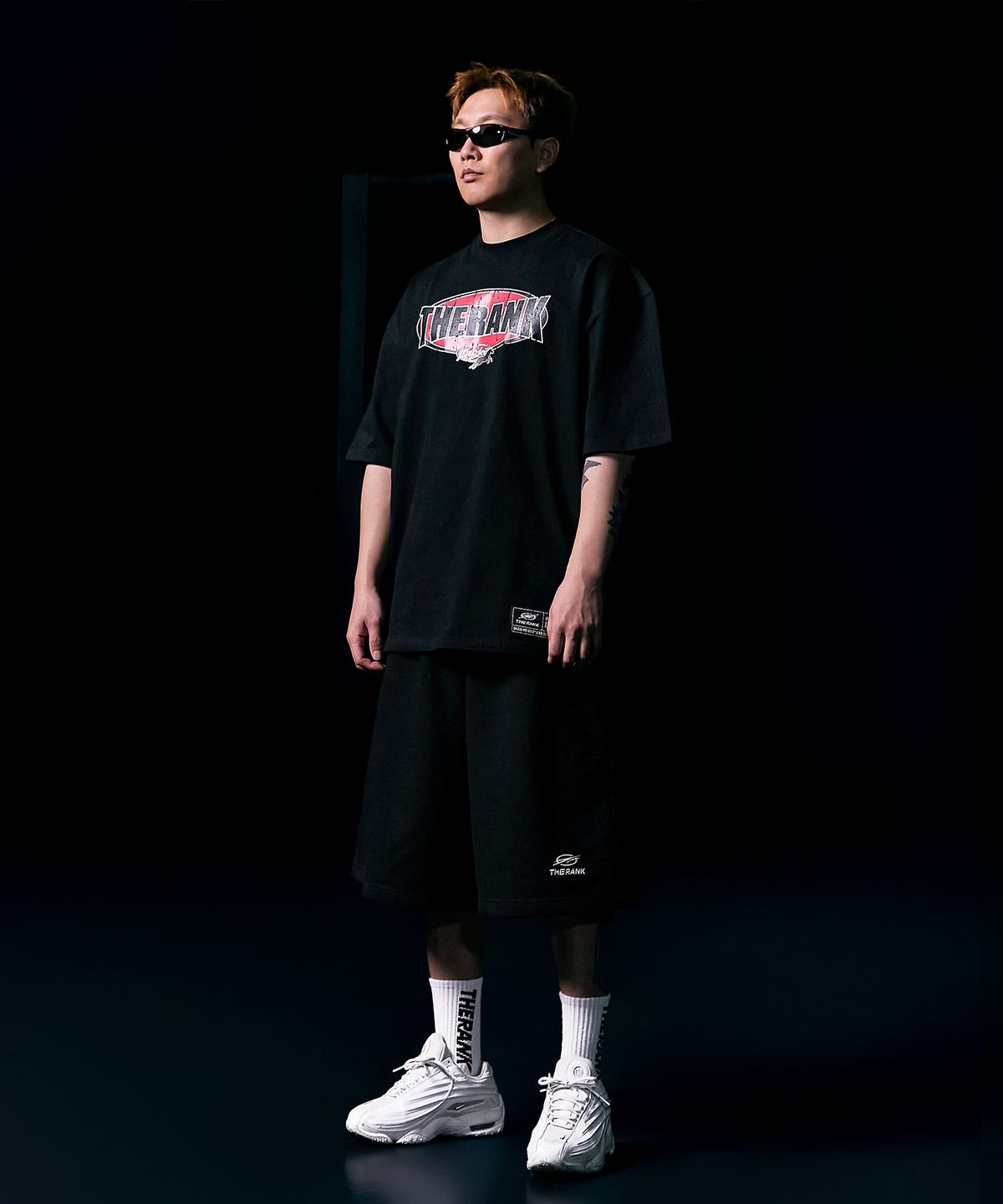 더랭크(THERANK) TITAN CORE BERMUDA PANTS [BLACK]