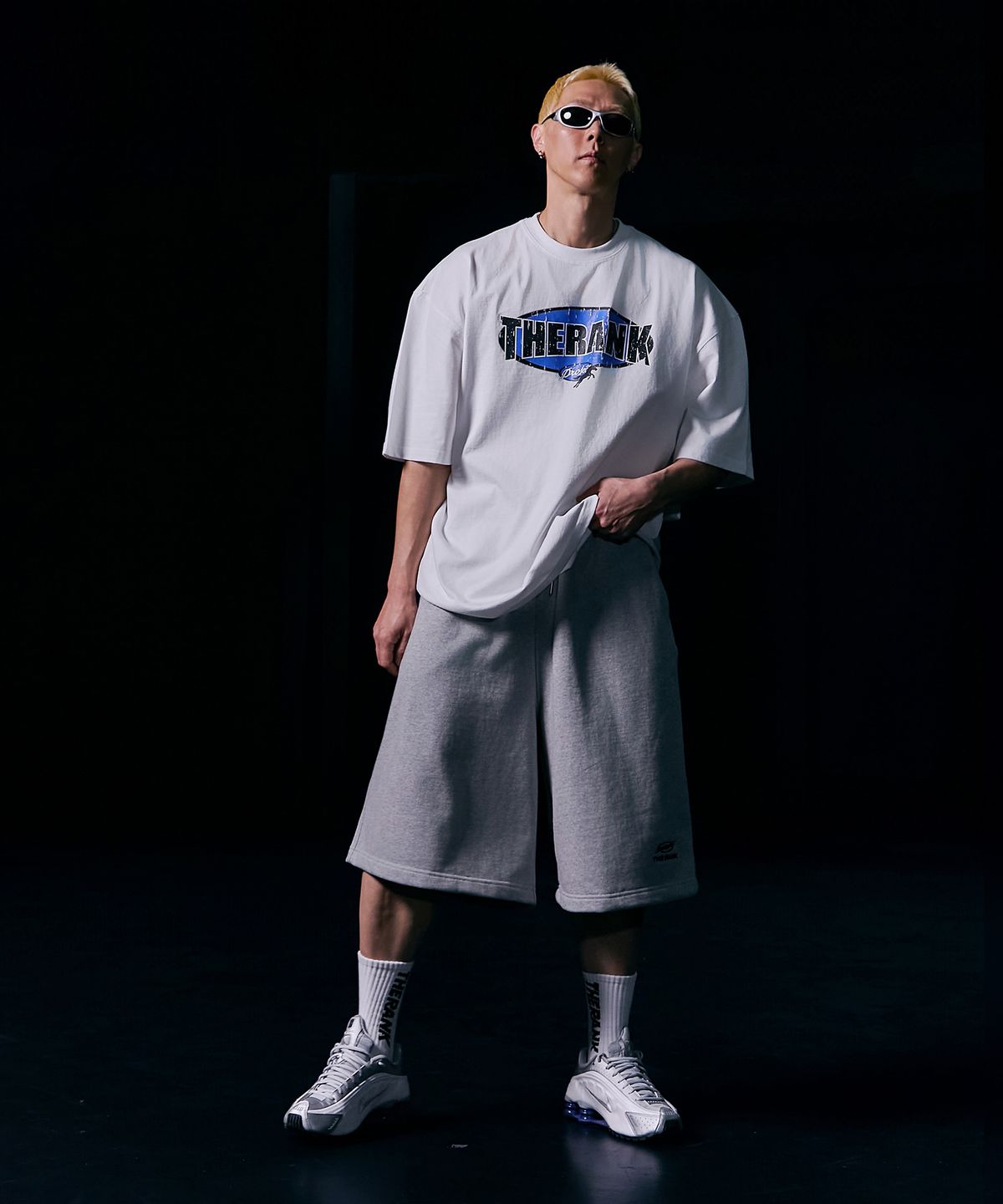더랭크(THERANK) TITAN CORE BERMUDA PANTS [MELANGE GREY]