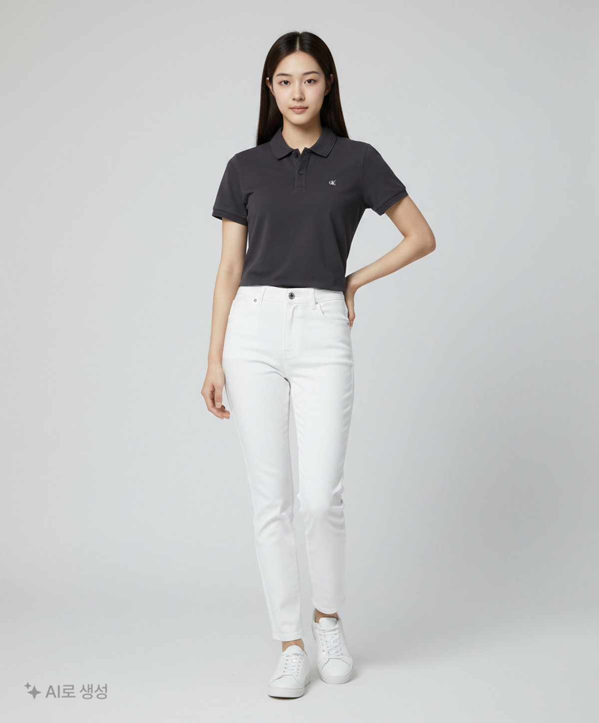 캘빈클라인 진(CALVIN KLEIN JEANS) 피케/카라 티셔츠 L