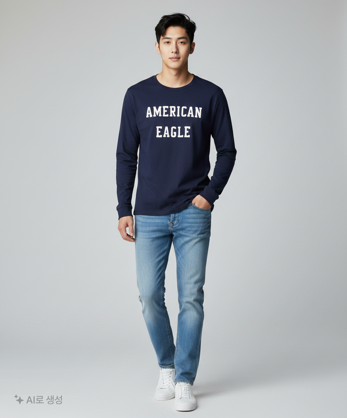 아메리칸이글(AMERICANEAGLE) 긴소매 티셔츠 L/G/G