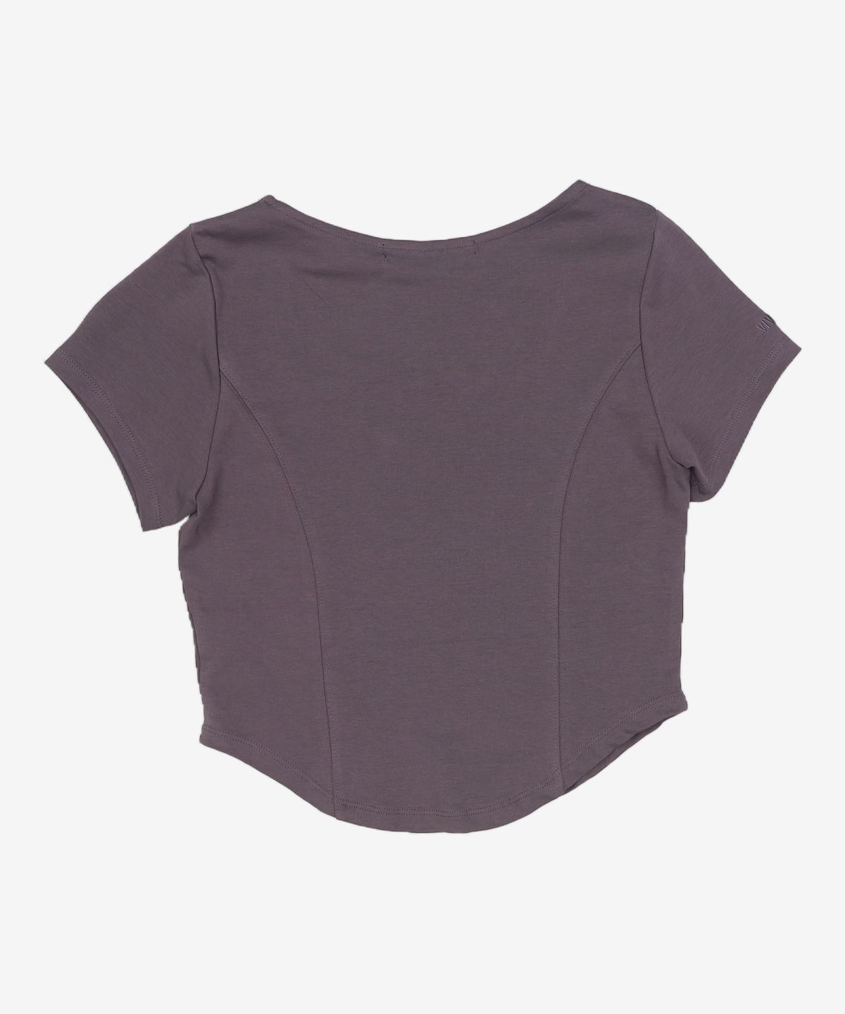 비바셔스(VIVACIOUS) Neuel Square Neck Line Crop T-Shirt - 5COL M