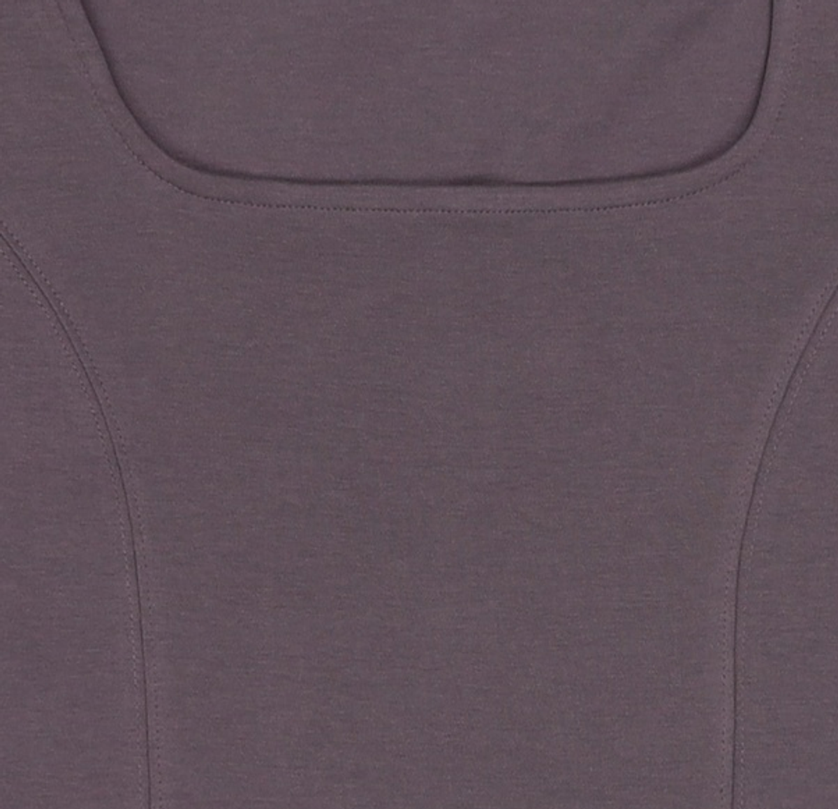 비바셔스(VIVACIOUS) Neuel Square Neck Line Crop T-Shirt - 5COL M