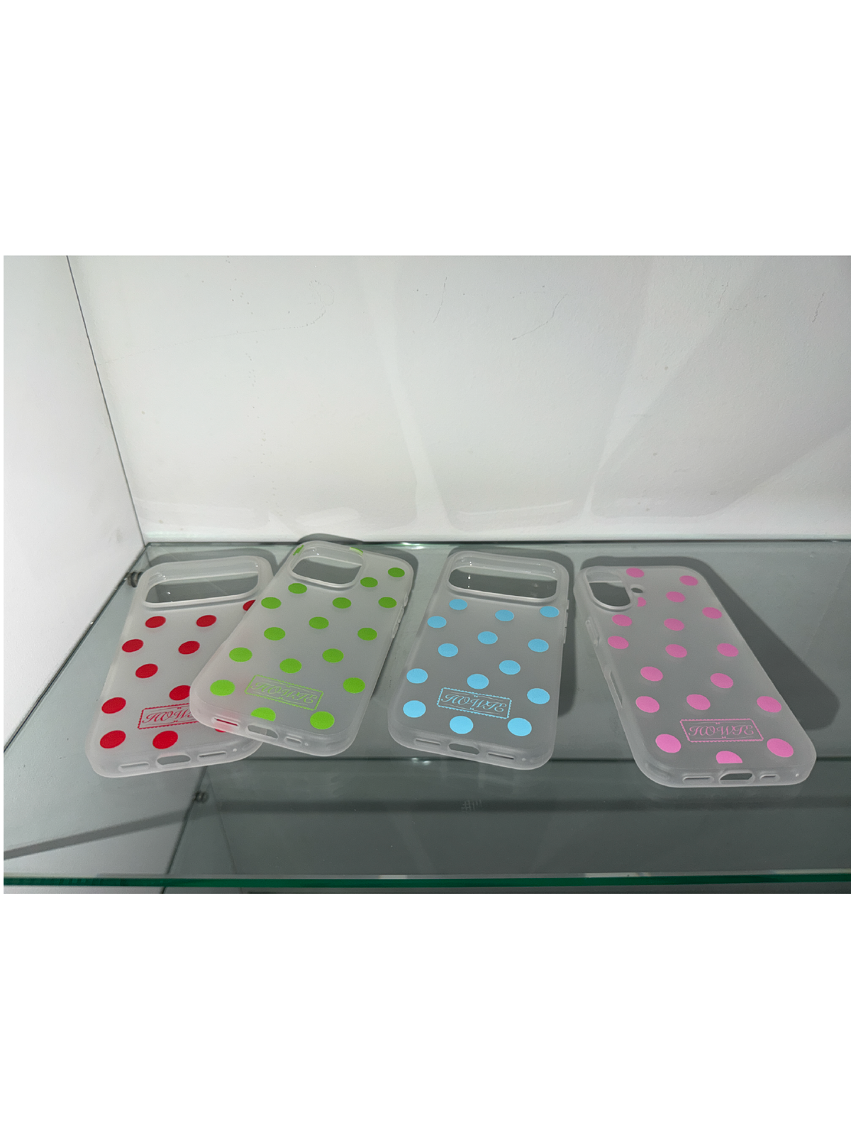 하우위(HOWIE) [6color]dot milky case