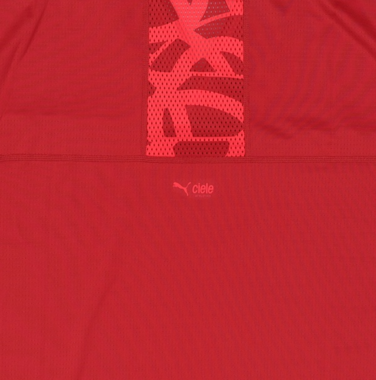 푸마(PUMA) 푸마Ⅹ씨엘르 런 반소매 티셔츠 - 레드 / 523422-80 L