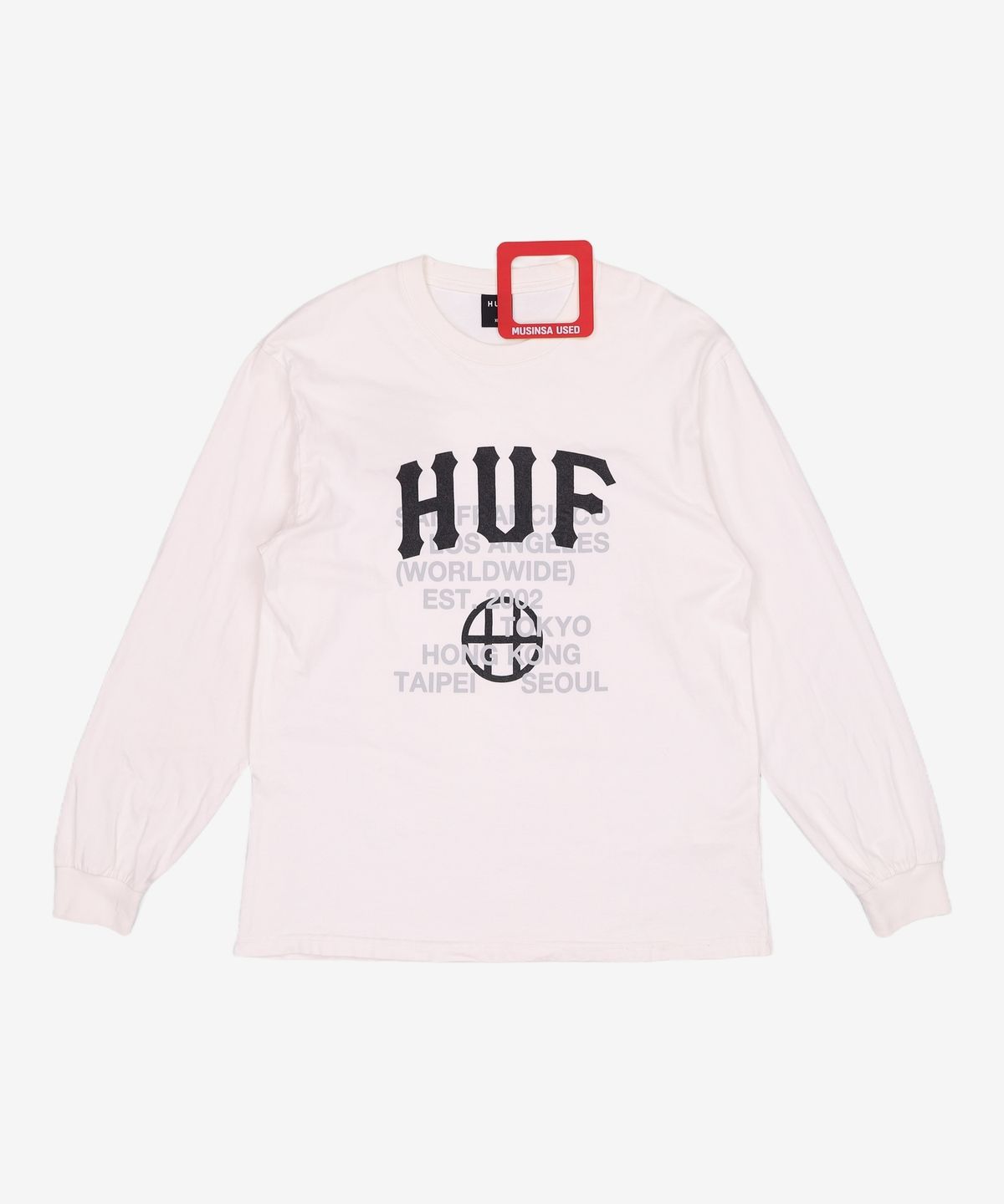 허프(HUF) 긴소매 티셔츠 XL