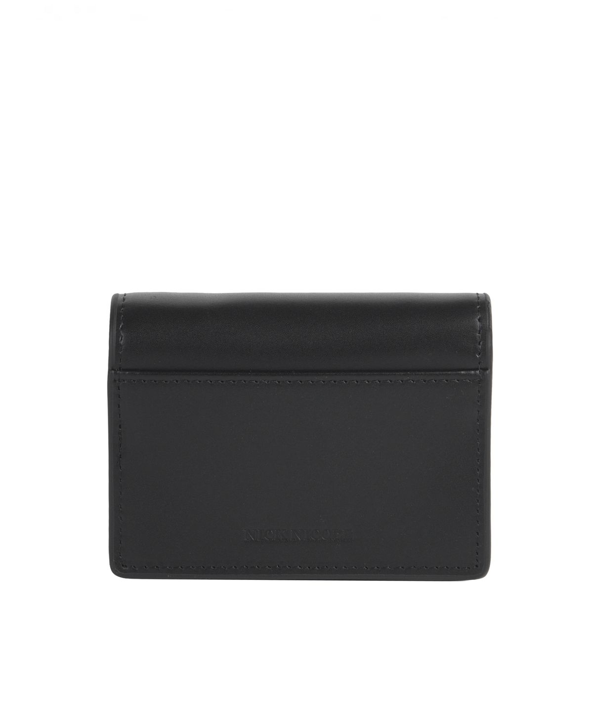 닉앤니콜(NICK&NICOLE) METAL ACCORDION WALLET_BLACK