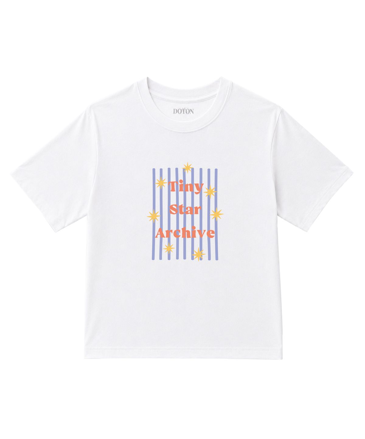 도톤(DOTON) ARCHIVE STAR T-SHIRTS (White)