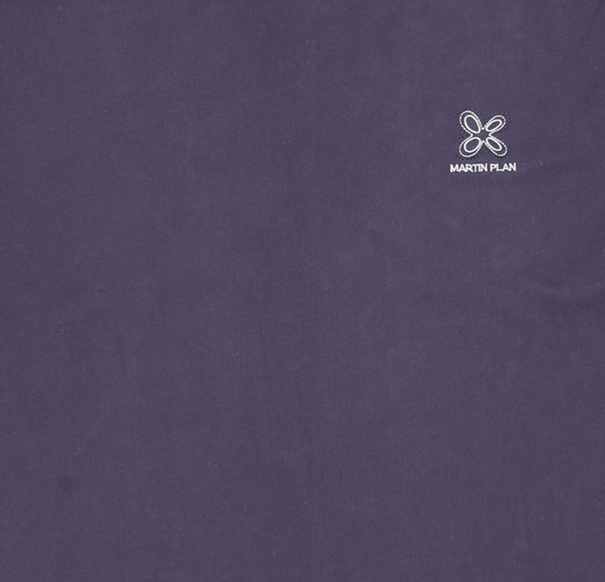 마틴플랜(MARTIN PLAN) Daily Supima Logo Half T- NAVY 100