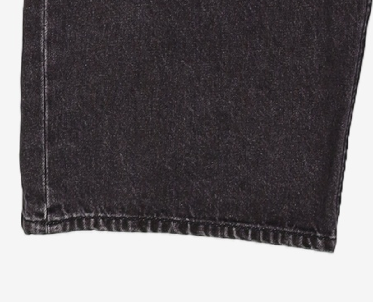 86로드(86ROAD) REAL WIDE ONE TUCK DENIM BLACK / WIDE 32