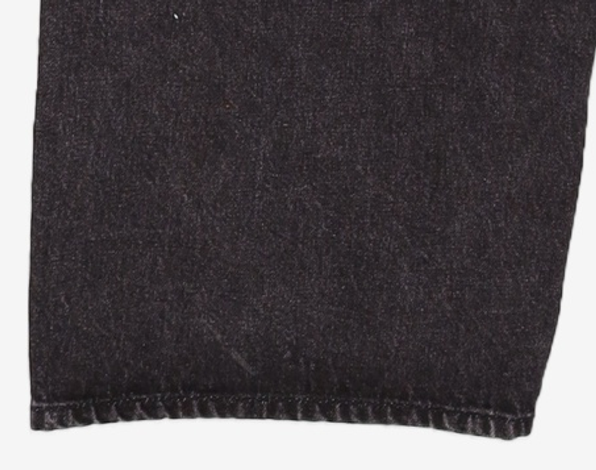 86로드(86ROAD) REAL WIDE ONE TUCK DENIM BLACK / WIDE 32