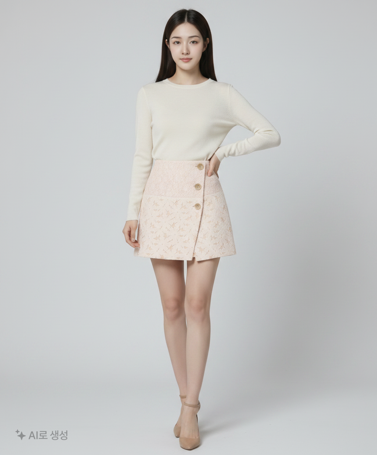 꼼데가르송 트리콧(Comme des Garcons Tricot) 미니스커트 M