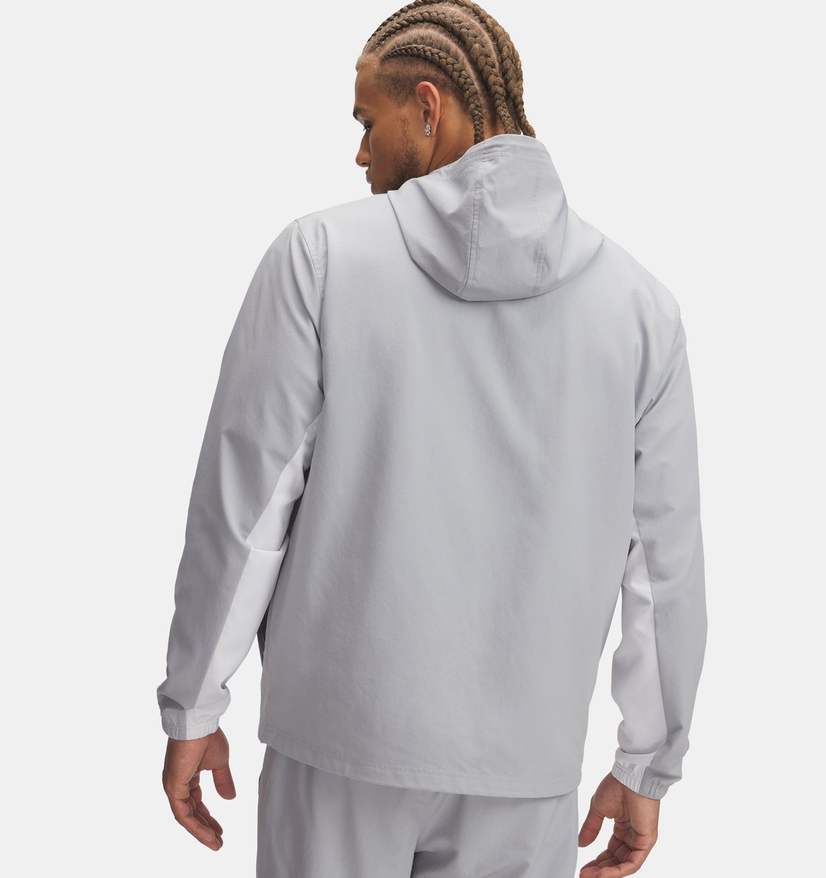 언더아머(UNDERARMOUR) 남성 UA 라이벌 우븐 윈드브레이커1390149-011