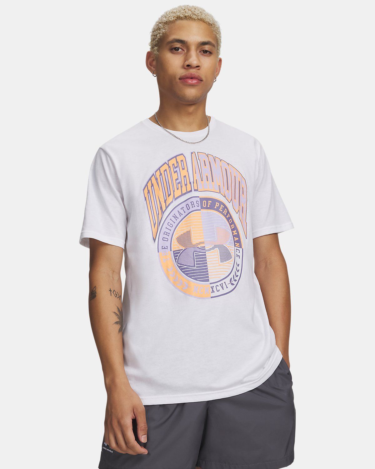 언더아머(UNDERARMOUR) UA 바시티 크레스트6009249-100